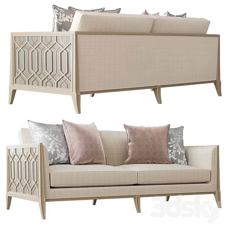 CARACOLE JUST DUET SOFA 3D Model