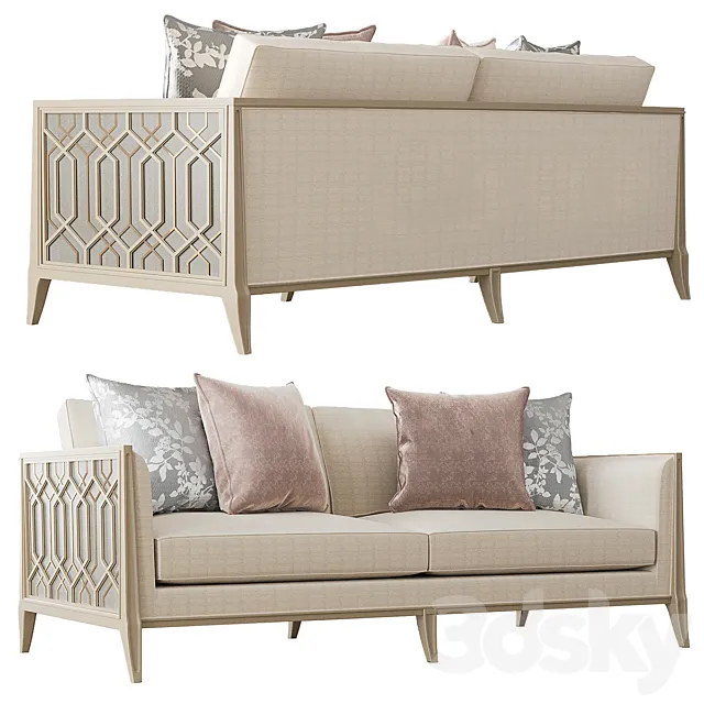 CARACOLE JUST DUET SOFA 3DModel