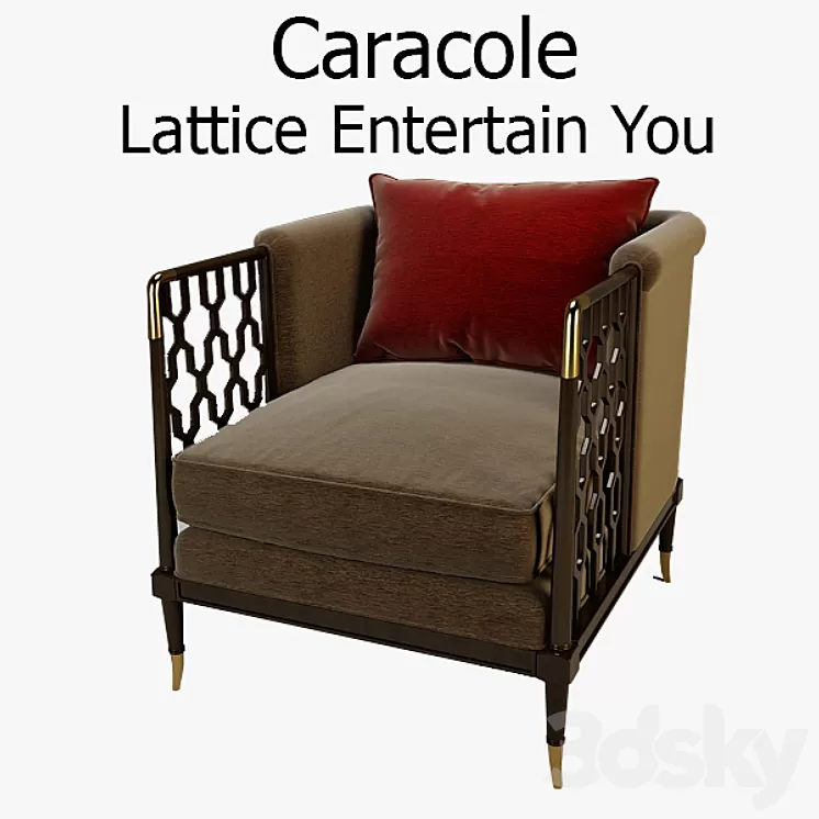 Caracole Lattice Entertain You 3D Model Caracole Lattice Entertain You 3D Model