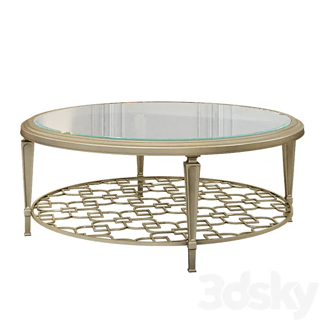 Caracole Living Room Social Gathering 3DModel