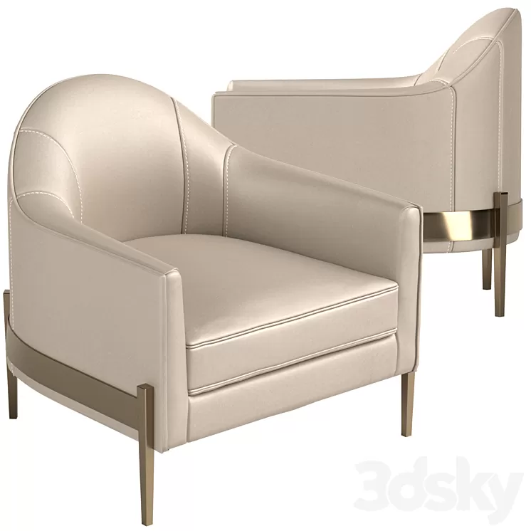Caracole – Rebound Chair 3D Model Caracole – Rebound Chair 3D Model