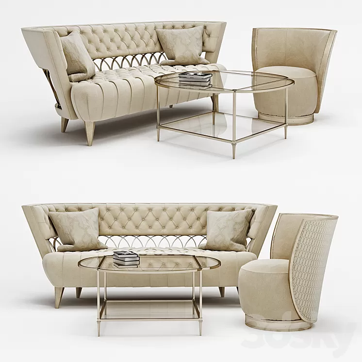 Caracole set vol.3 3D Model Caracole set vol.3 3D Model