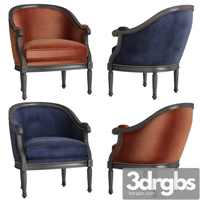 Caracole Upholstery Chair 3D Model Download Caracole Upholstery Chair 3D Model Download