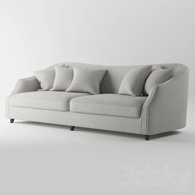 Caracole upholstery sofa 3DModel