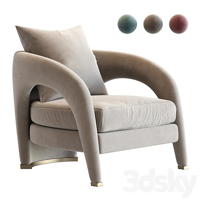 Caracole Weave Me Be Chair 3D Model Caracole Weave Me Be Chair 3D Model