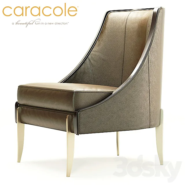 CARACOLE ZEPHYR CHAIR M020-417-131-A 3DModel