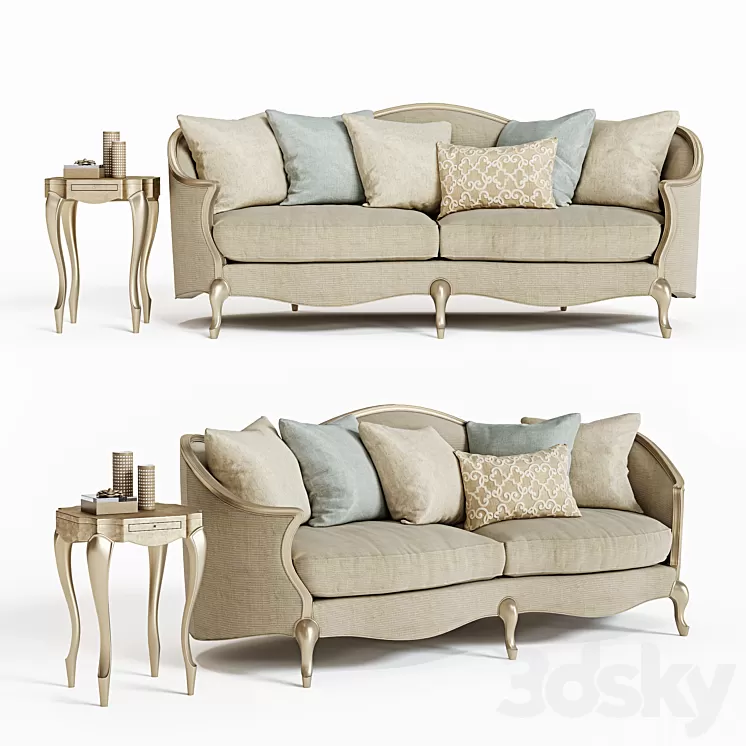 Caracole_All that jazz_set 3D Model Caracole_All that jazz_set 3D Model