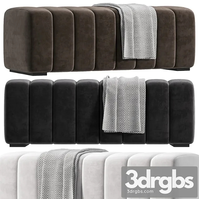 Caraeme Bench By Marinahome 3D Model Download