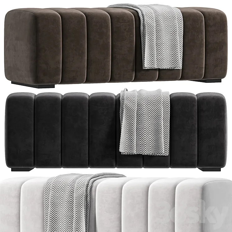 Caraeme Bench By Marinahome 3D Model Free Download