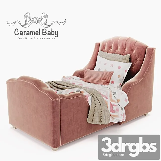 Caramelbaby Bed Bunny 3D Model Download