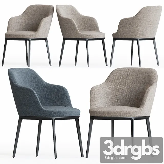 Caratos chair maxalto 3D Model Download Caratos chair maxalto 3D Model Download