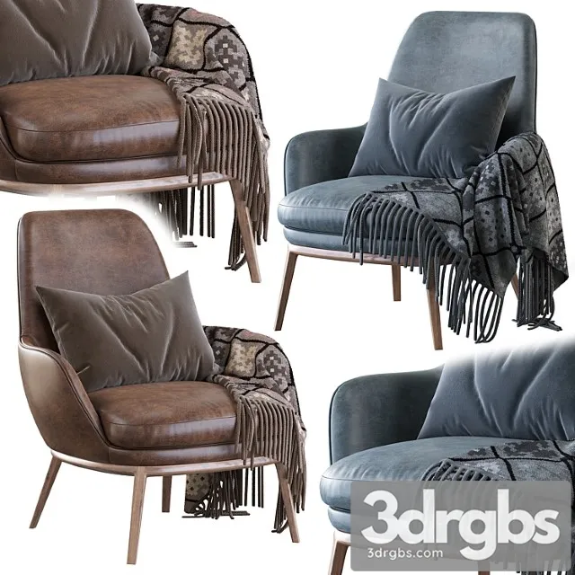 Caratos maxalto poltrona con schienale alto 3D Model Download Caratos maxalto poltrona con schienale alto 3D Model Download