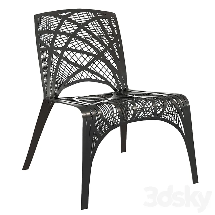 Carbon-Fiber chair Marleen Kaptein for Label Breed 3D Model Free Download