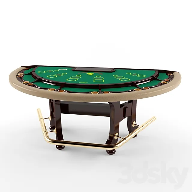 Card table 3D Model