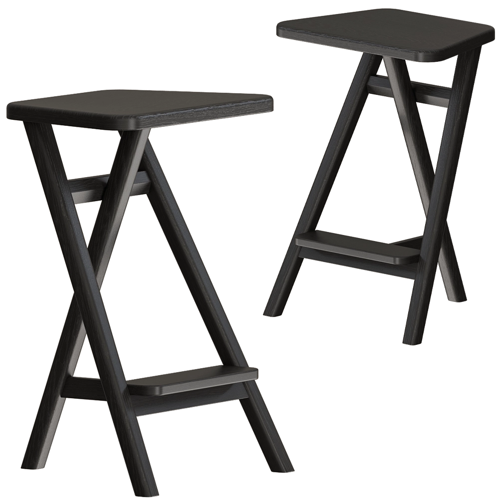 Carel Woodworks – Bar stool Venom 3D Model Carel Woodworks – Bar stool Venom 3D Model