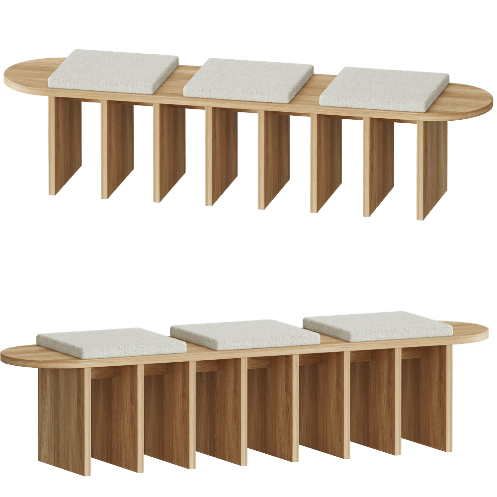 Carel Woodworks – Bench Onix 3D Model