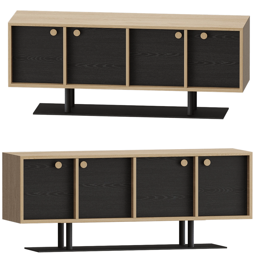 Carel Woodworks – Chest of drawer Buttons 1 3D Model