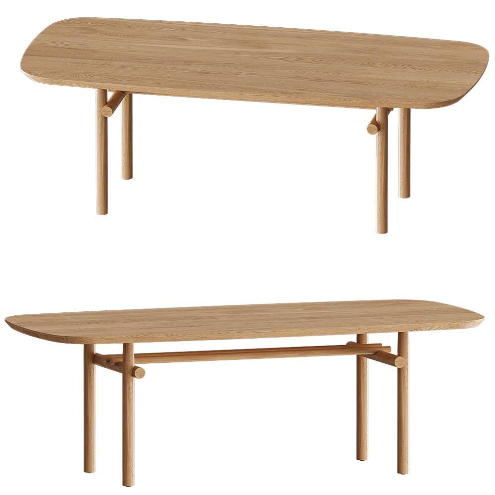Carel Woodworks – Table Steekla 3D Model Carel Woodworks – Table Steekla 3D Model