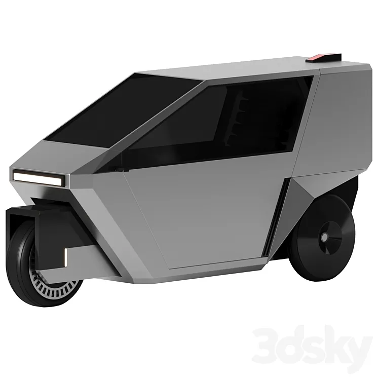 Cargo MOTO concept 3D Model Free Download
