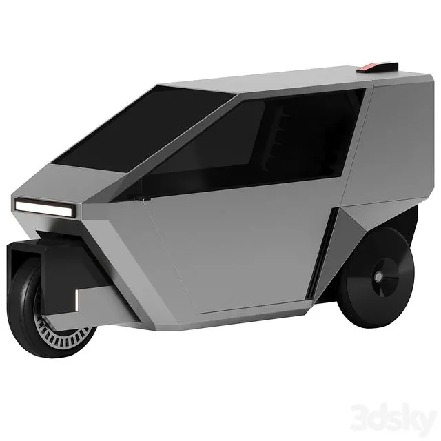 Cargo MOTO concept 3D Model