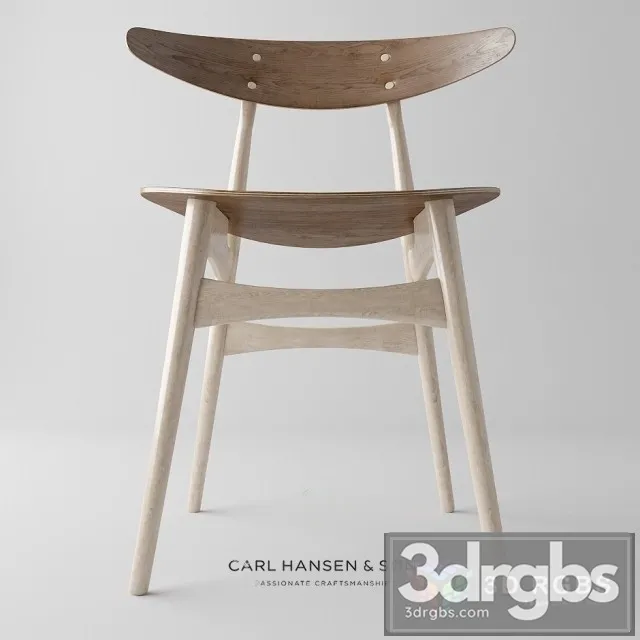 Carl Hansen CH33T 3D Model Download