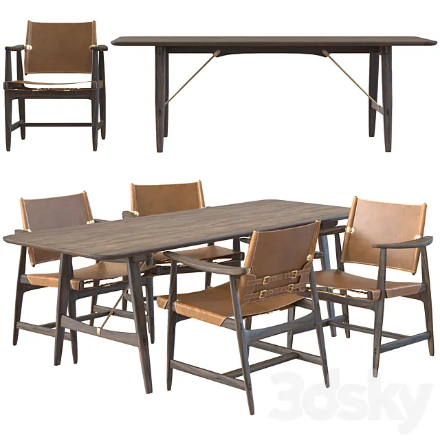 Carl Hansen & Son | BM1060 + BM1160 3DModel