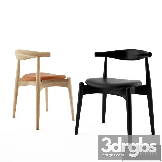 Carl Hansen Son CH20 Elbow Chair 3D Model Download