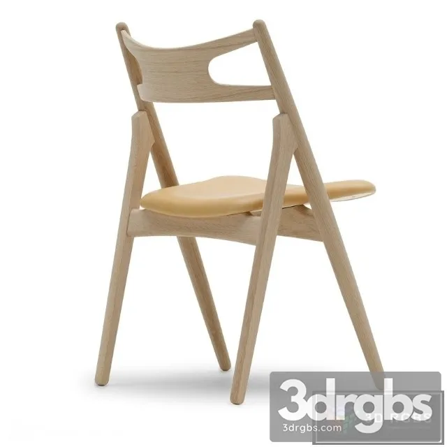Carl Hansen Son CH29P Chair 3D Model Download