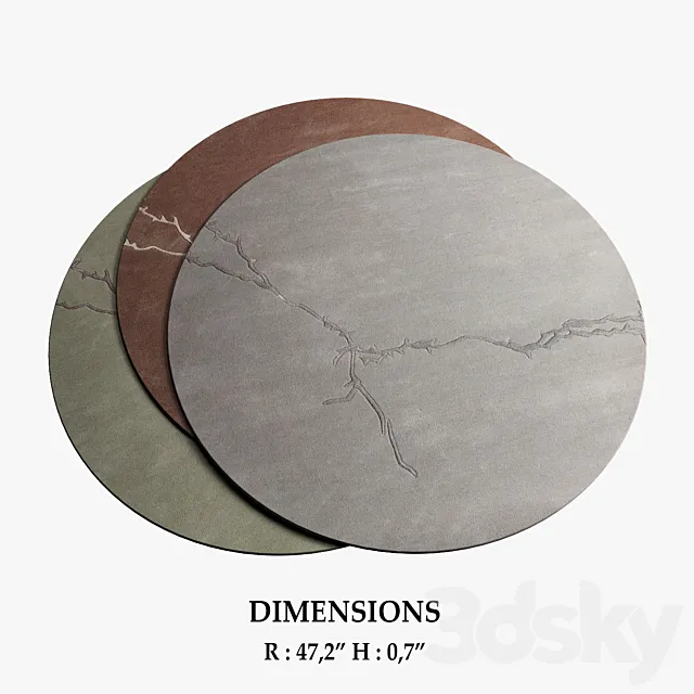 Carl Hansen & Son Rugs_517 3DModel Carl Hansen & Son Rugs_517 3DModel