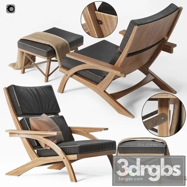 Carlos Motta Taguaba Armchair 3D Model Download Carlos Motta Taguaba Armchair 3D Model Download