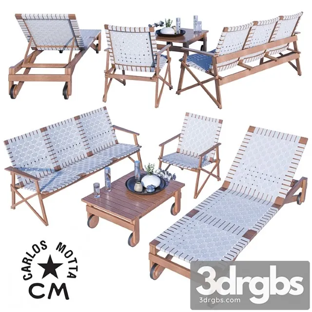 Carlosmotta set – maresias line 2 3D Model Download