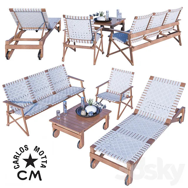 Carlosmotta Set – Maresias Line 3D Model