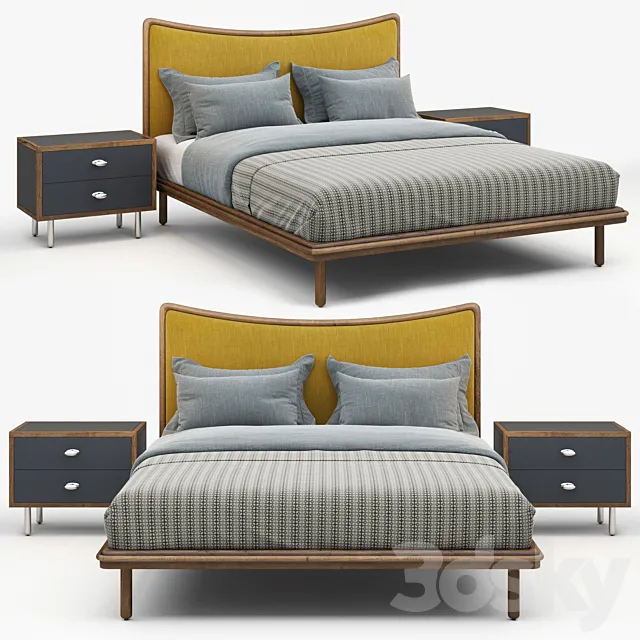 Carlton bed 3DModel Carlton bed 3DModel