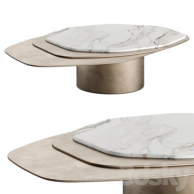 Carlycollective Epicure VII Coffee Table 3DModel