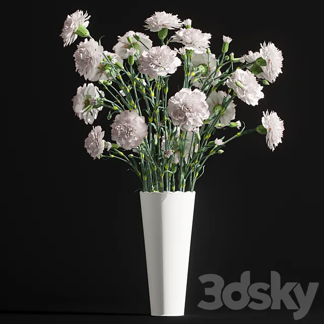 Carnation 2 3DModel Carnation 2 3DModel