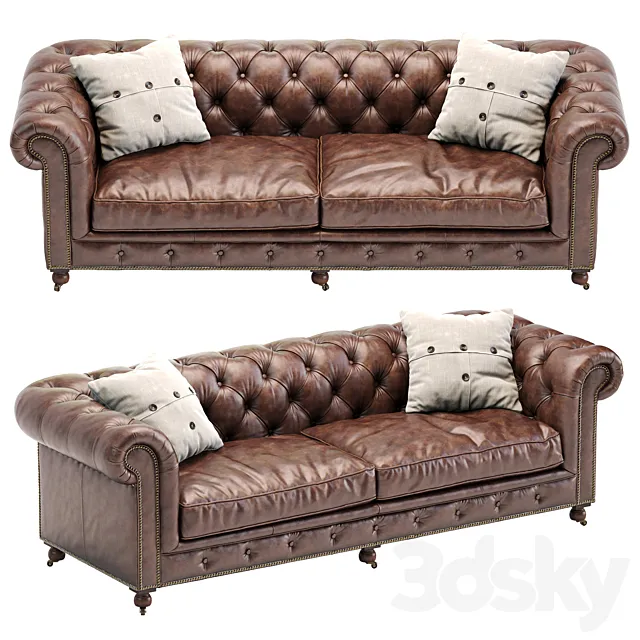 Carnegie conrad sofa 3D Model