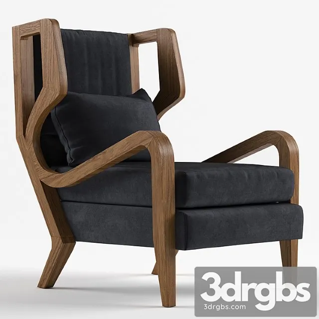 Carol Teak Chair 3D Model Download Carol Teak Chair 3D Model Download