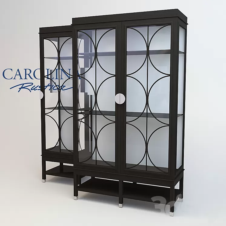 carolina rustica Hickory White Skyloft Bunching China 3D Model