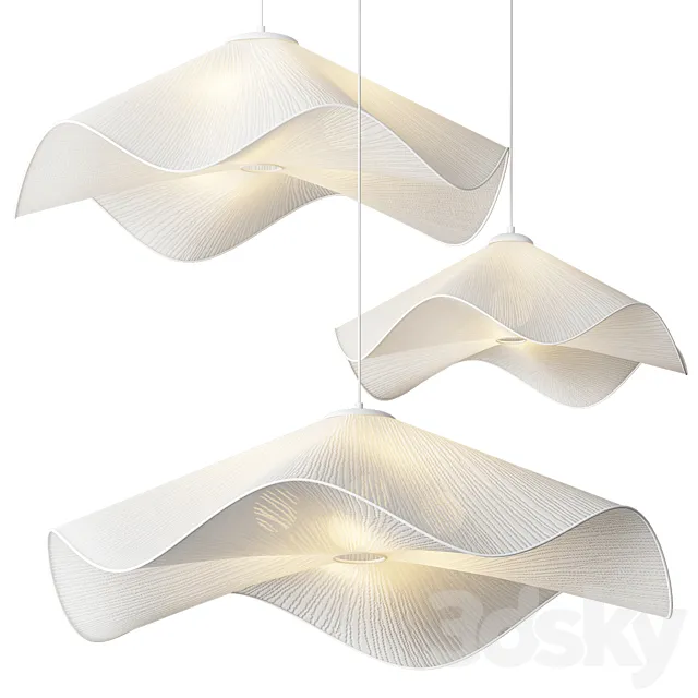 CAROLINE pendant lamp 3D Model