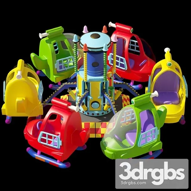 Carousel 1 3D Model Download