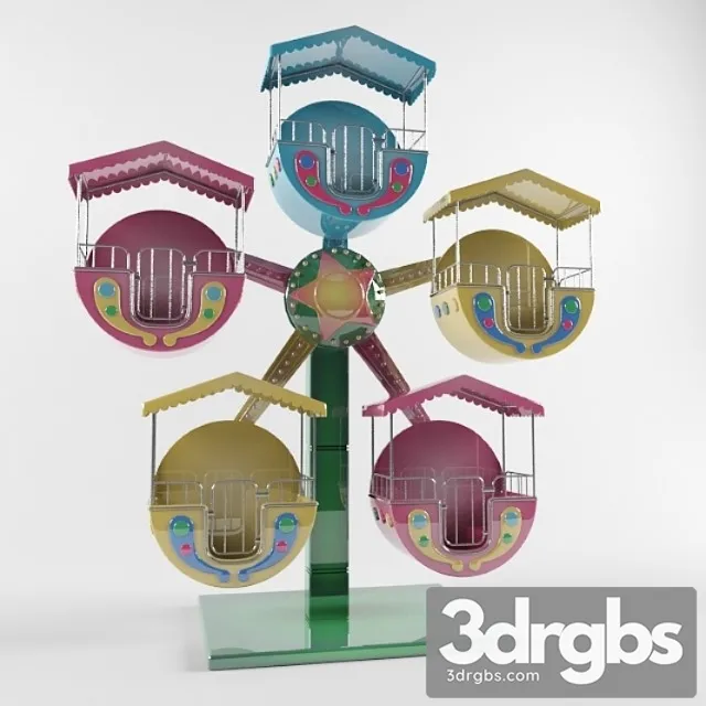 Carousel 5 3D Model Download