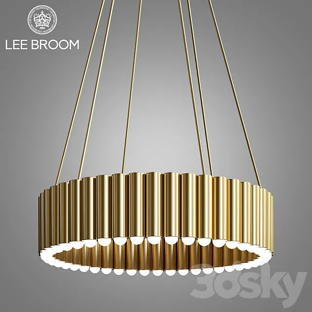 Carousel Chandelier by Lee Broom 3D Model Carousel Chandelier by Lee Broom 3D Model