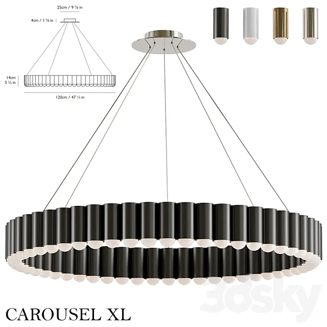 Carousel_XL 3DModel