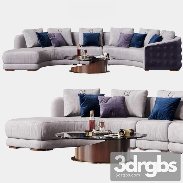 Carpanelli ContemporaiSofa 3D Model Download Carpanelli ContemporaiSofa 3D Model Download