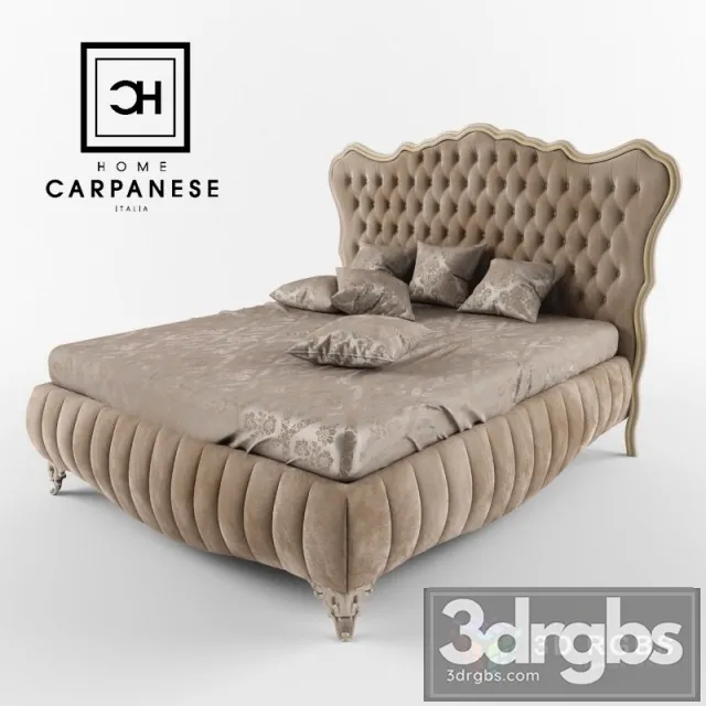 Carpanese Bed 3D Model Download