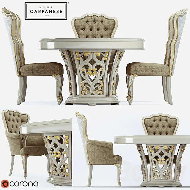 Carpanese Dining Group 3D Model