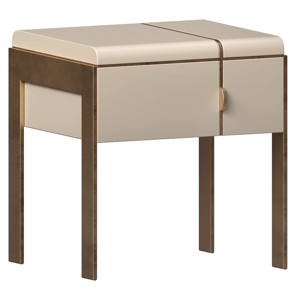 Carpanese home – Nightstand Althea N 3D Model