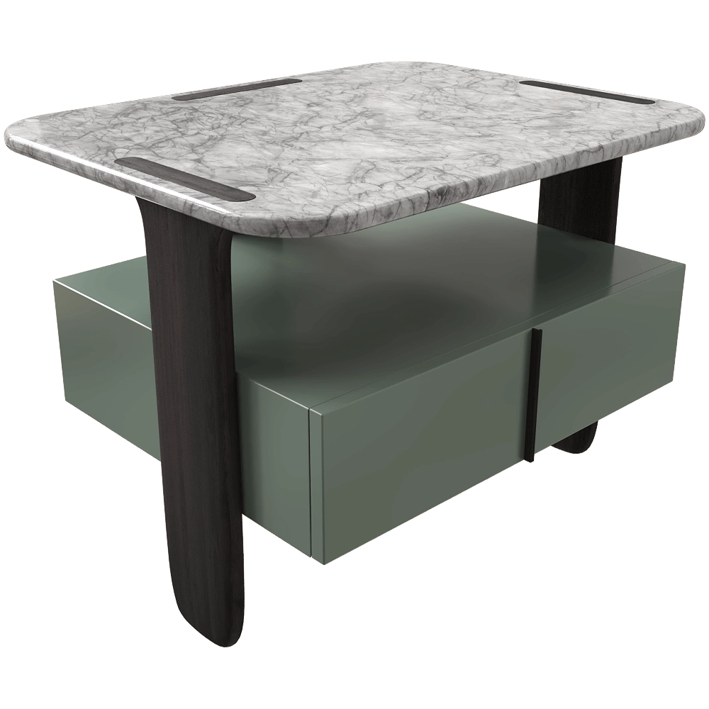 Carpanese home – Nightstand Trio N 3D Model