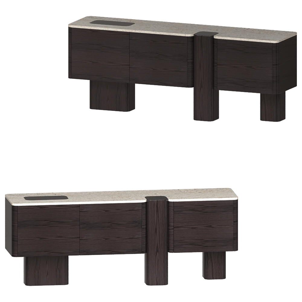 Carpanese home – Sideboard Erice D 3D Model