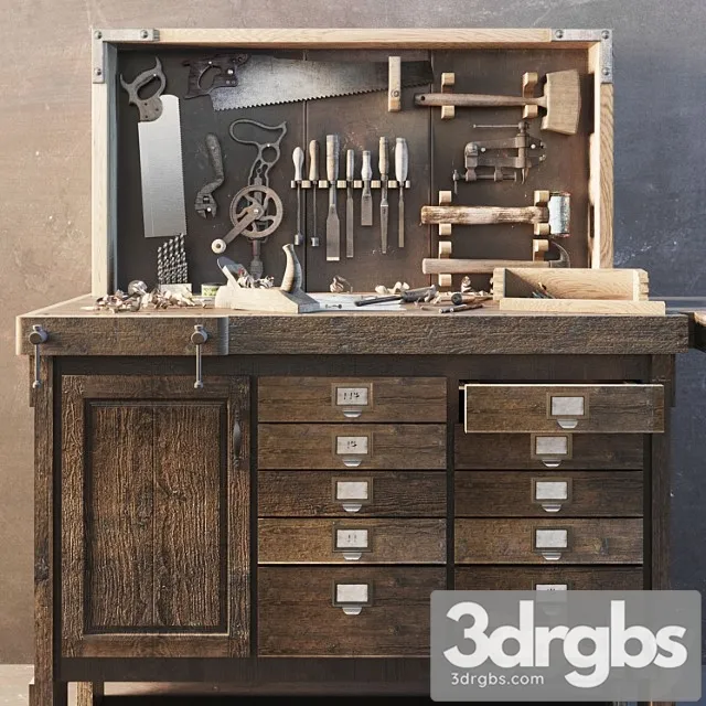 Carpenter’s room 3D Model Download